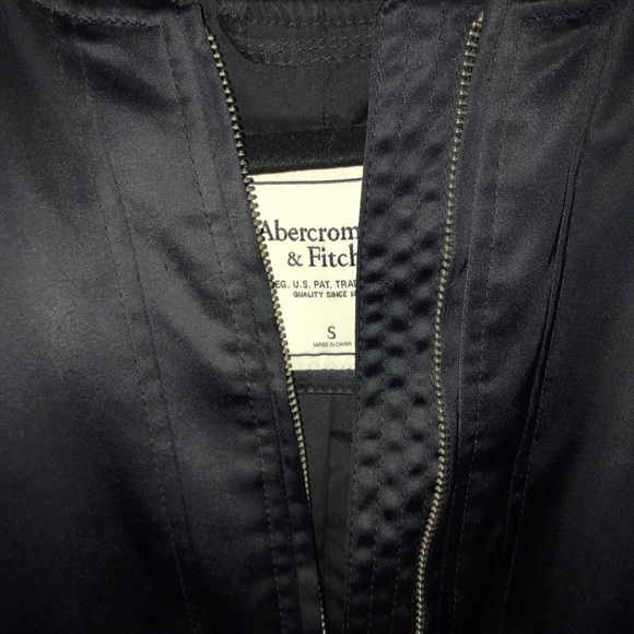 Black Satin Bomber - Picture 2 of 3